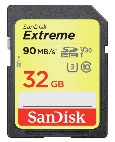 [CARTSDXVEO32GSAND] SanDisk Extreme 32 Go SDHC UHS-I Classe 10