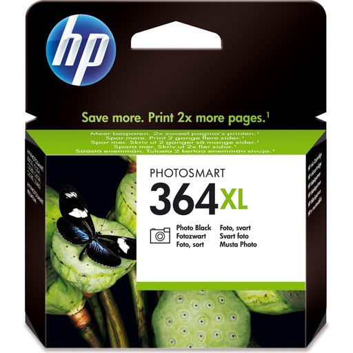 [CB322EE] HP 364XL cartouche d'encre photo grande capacité authentique