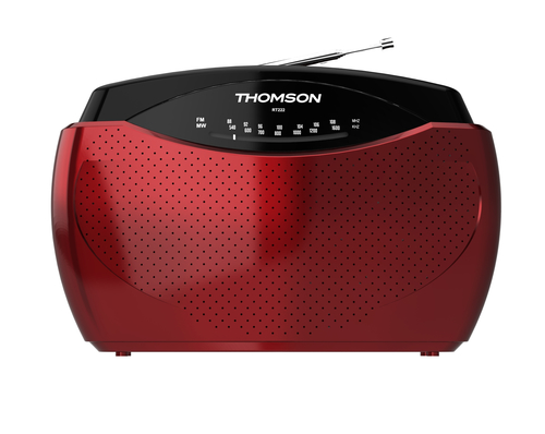[RADRT223THOM] Thomson Radio de poche (Rouge)