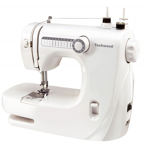 [ROBTMAC1091TECH] Techwood TMAC-1091 machine à coudre Machine à coudre semi-automatique Electrique