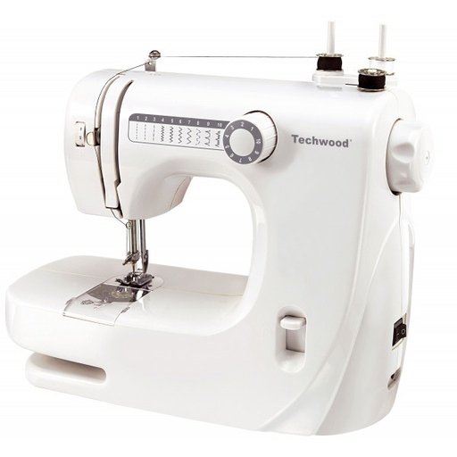 [ROBTMAC1091TECH] Techwood TMAC-1091 machine à coudre Machine à coudre semi-automatique Electrique