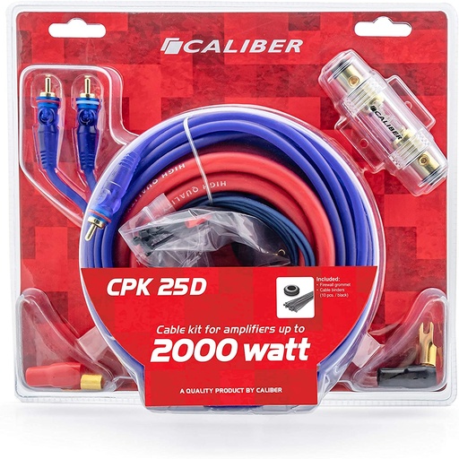 [ARCPK25DCALI] Caliber CPK25D câble électrique Multicolore 5 m