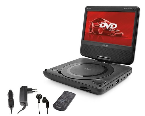 [PLATMPD107CALI] CALIBER Lecteur DVD Portable 7 Pouces