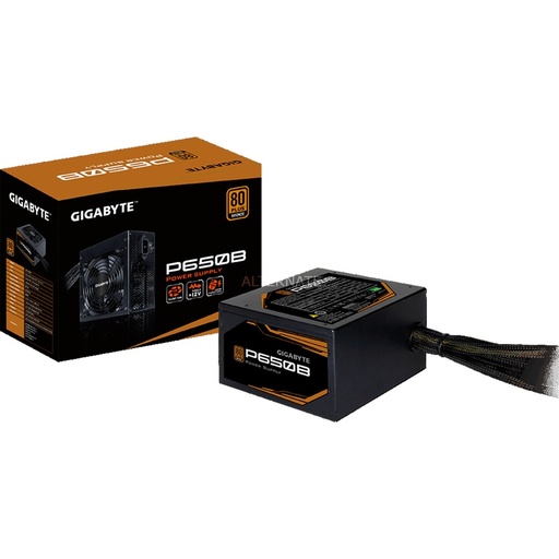 [ALIMP650BWGIG] GIGABYTE P650B unité d'alimentation d'énergie 650 W 20+4 pin ATX ATX Noir