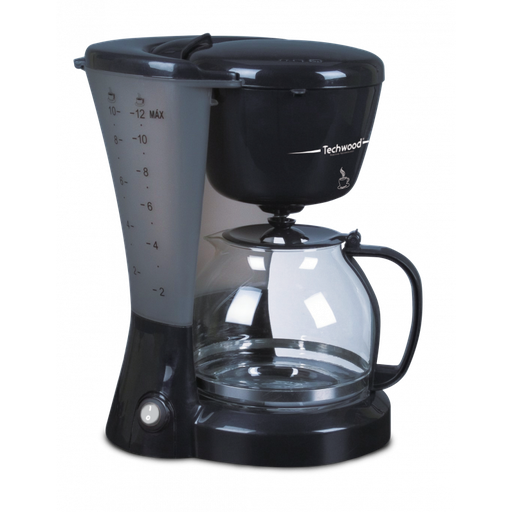 [CAFTCA9126TECH] TECHWOOD Cafetiére Electrique 10/12 Tasses Noir