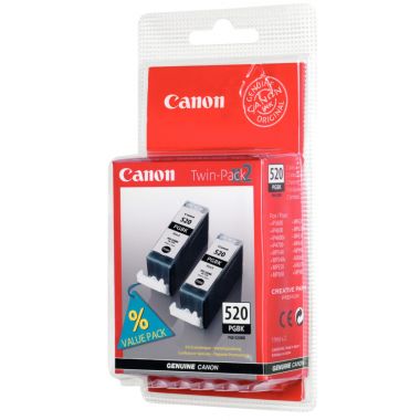 [941711] LOT 2 CART CANON PGI520BK NRMQ