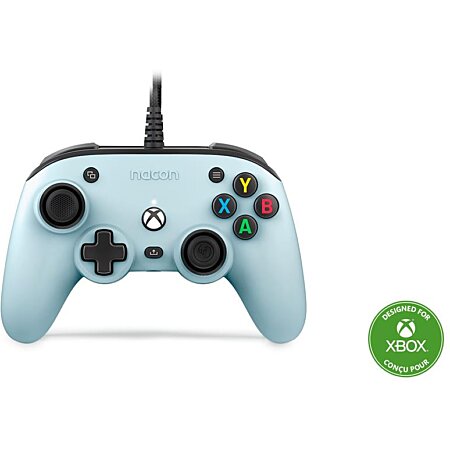 [JVPROCOMPACTREXBX] NACON Pro Compact Bleu USB Manette de jeu Analogique/Numérique PC, Xbox One, Xbox Series S, Xbox Series X