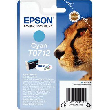 [448117] Epson Cheetah Cartouche "Guépard" - Encre DURABrite Ultra C