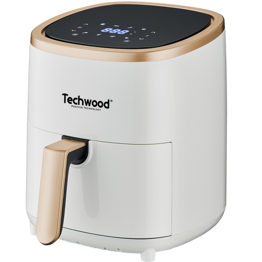 [CUISTFR350SHDTECH] TECHWOOD friteuse ss huile 3.5L blanc/dore