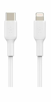 [CABBNCAA003BT1MWHBEL] Belkin CAA003BT1MWH câble Lightning 1 m Blanc