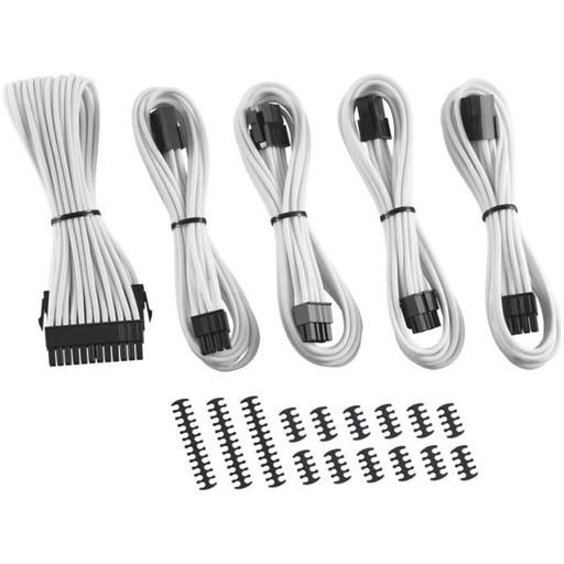 [CABN88KW-RCABLEMOD] CableMod  Kit cable tresse Blanc