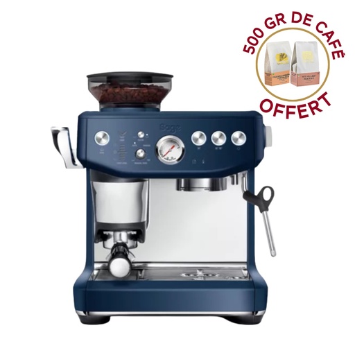 [CAFSES876DBL4EEU1] Sage The Barista Express Impress Semi-automatique Bleu Prune