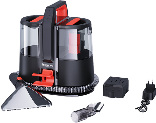 [ASPITAN8005RTECH] TECHWOOD Nettoyeur détacheur ss fil rouge et noir