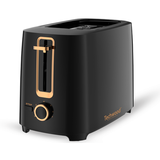 [ROBTGP26GBTECH] TECHWOOD GRILLE PAIN DEUX FENTE OR ET NOIR